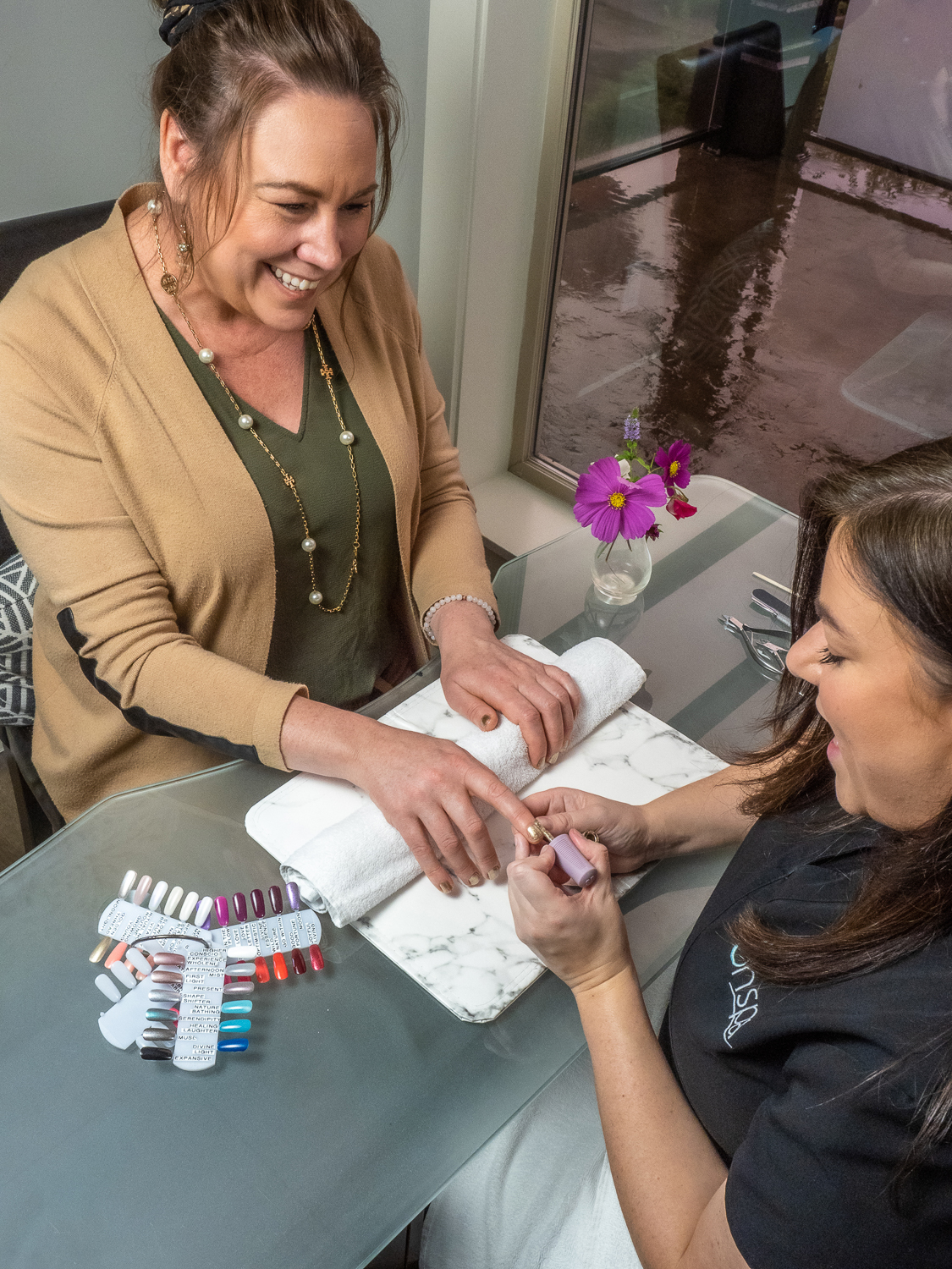Manicures and Pedicures