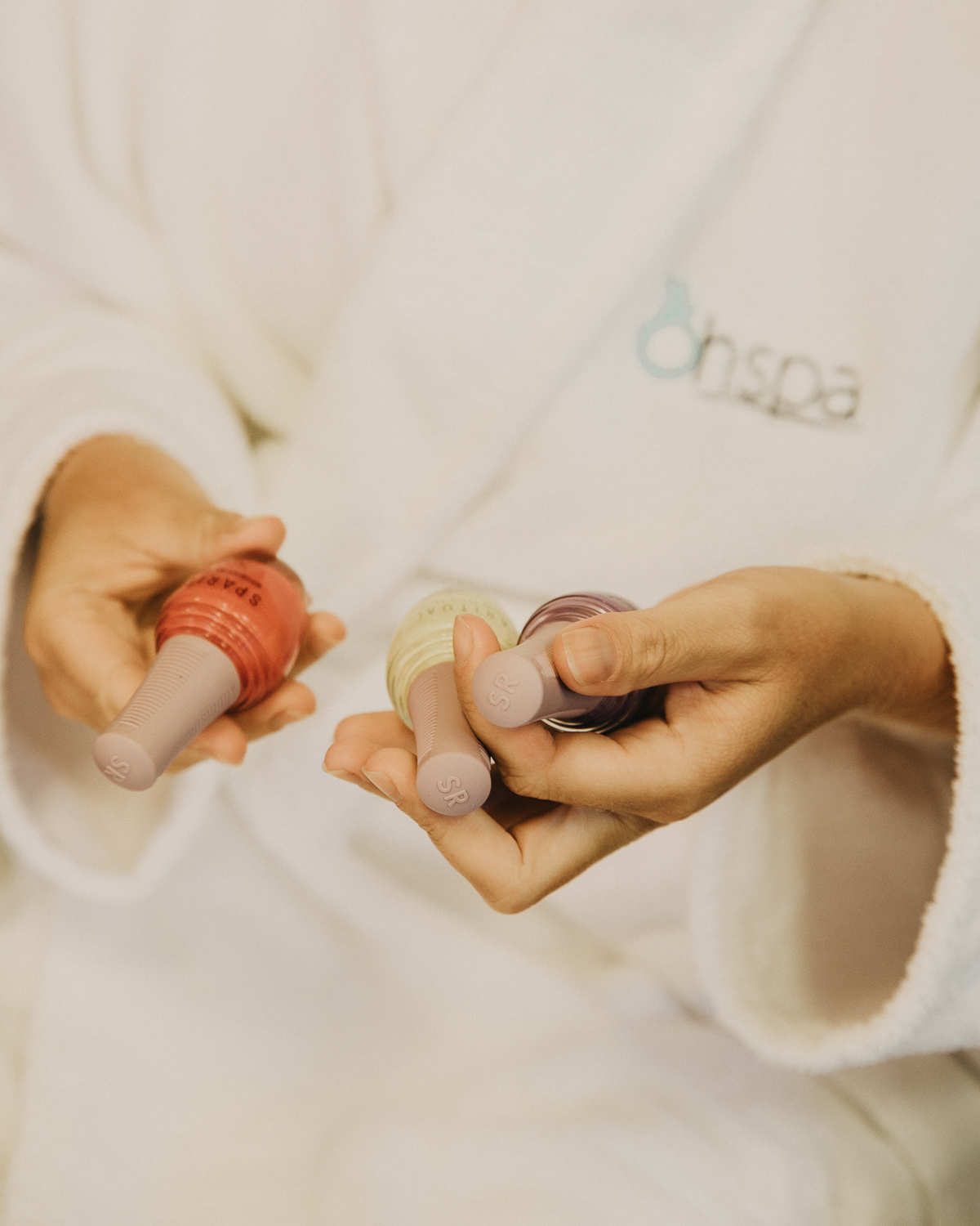 Relaxing spa treatment experience
